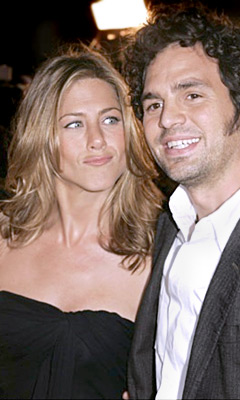 Jennifer Aniston and Mark Ruffalo